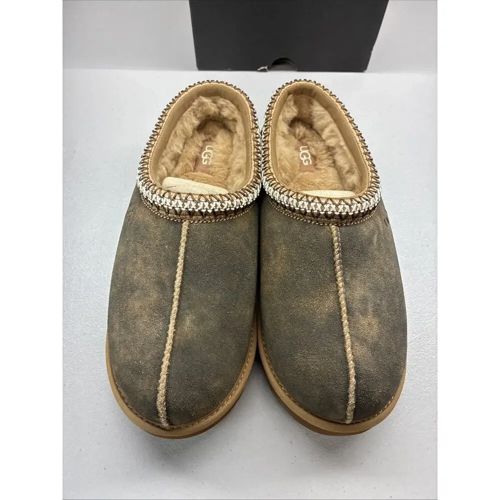Mens Size 8 UGG Tasman Baxter Slipper Chestnut Shoes 1173810 NEW With Box